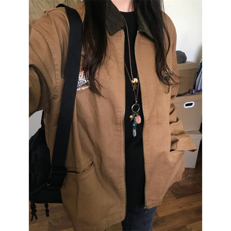 【有货】cleanfit美式复古底特律外套男高级感夹克5001LL-特P68,男装夹克,星座1007（原301D）