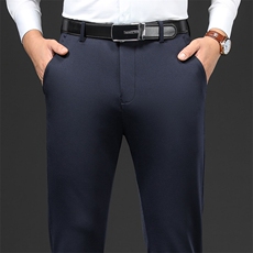 DS6520钱塘2020-3秋冬男士牛奶丝商务直筒休闲西裤长裤主推款P61，男装休闲裤，钱塘207-3