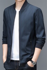 BJ22347钱塘2020-2中年男士春秋薄款休闲时尚夹克外套主推款P59图片