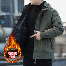KL2B55石墨烯保暖连帽棉服数据款同款单面也有JY6987，男装棉衣，电商B388