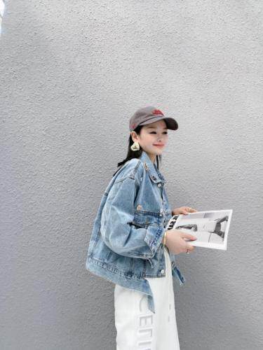 秋装牛仔外套一个颜色MLXL，其它，欧诗尚