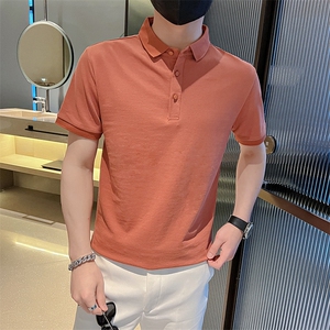 TX02-特P38男T恤夏季短袖半袖新款上衣夏装半截袖POLO衫7色可选
