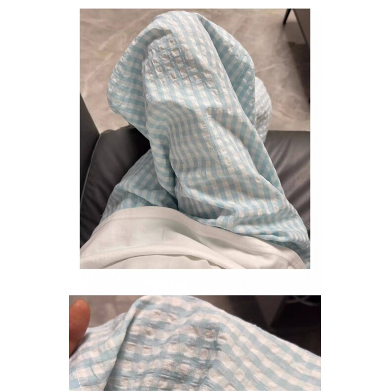 AK2376-P35慵懒格子休闲阔腿裤春夏高腰直筒显瘦拖地遛弯裤,女装休闲裤,星座617A-2