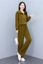 休闲套装女秋装2025年新款春装宽松显瘦洋气减龄女装两件套潮，女装套装/套裙，妙形