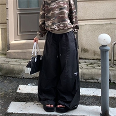 女童裤子2026新款儿童夏季阔腿裤薄款工装裤中大童宽松运动休闲裤，男装工装外套，星座506A