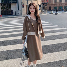 2023年秋季连衣裙卫衣套装B190-82398-P150-K208，女装套装/套裙，一九零