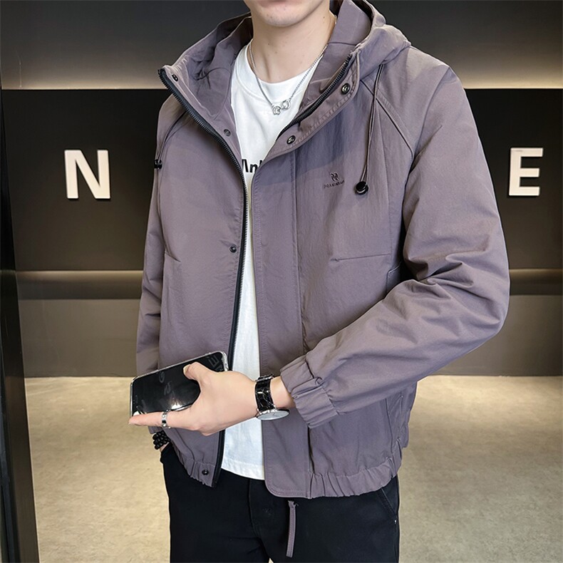 连帽外套男2025秋季新款男装夹克C317-85218-P125图片