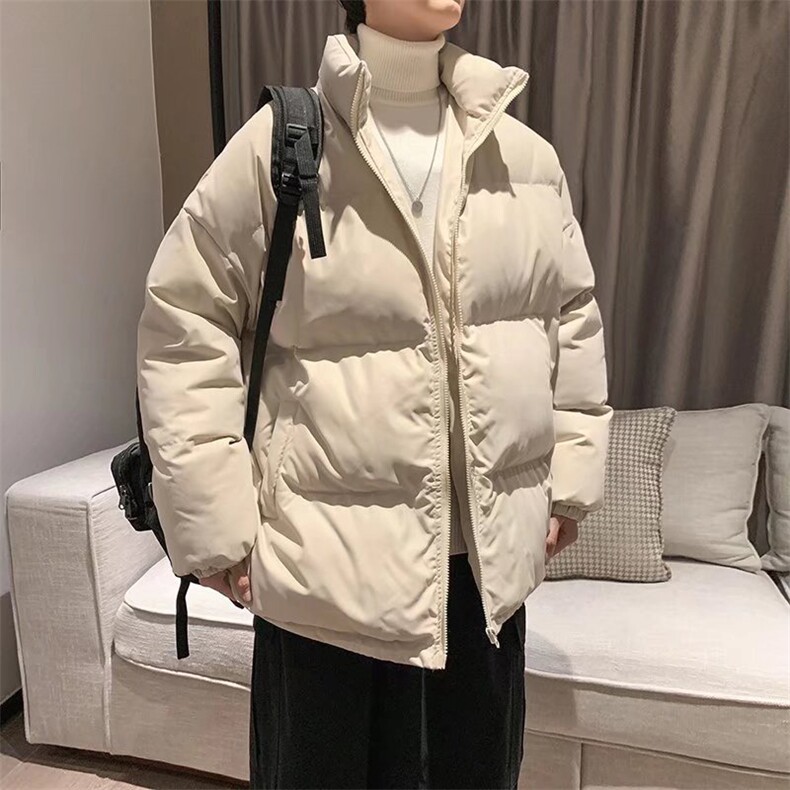 Y530冬装男士休闲棉衣外套保暖防寒面包服多色文艺棉袄青少年潮,男装棉衣,星座115A(原星座507）