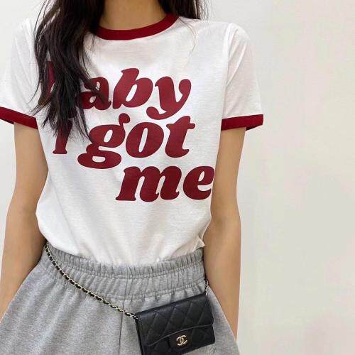 【现货】夏季新款 韩版短袖 修身显瘦 三个色,女装,Yibee