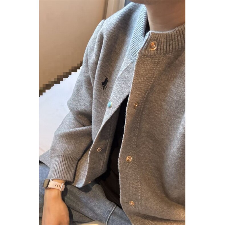 绿松石棒球服外套男春秋季2025新款简约针织开衫夹克男春装上衣潮,男装夹克,四季星座505