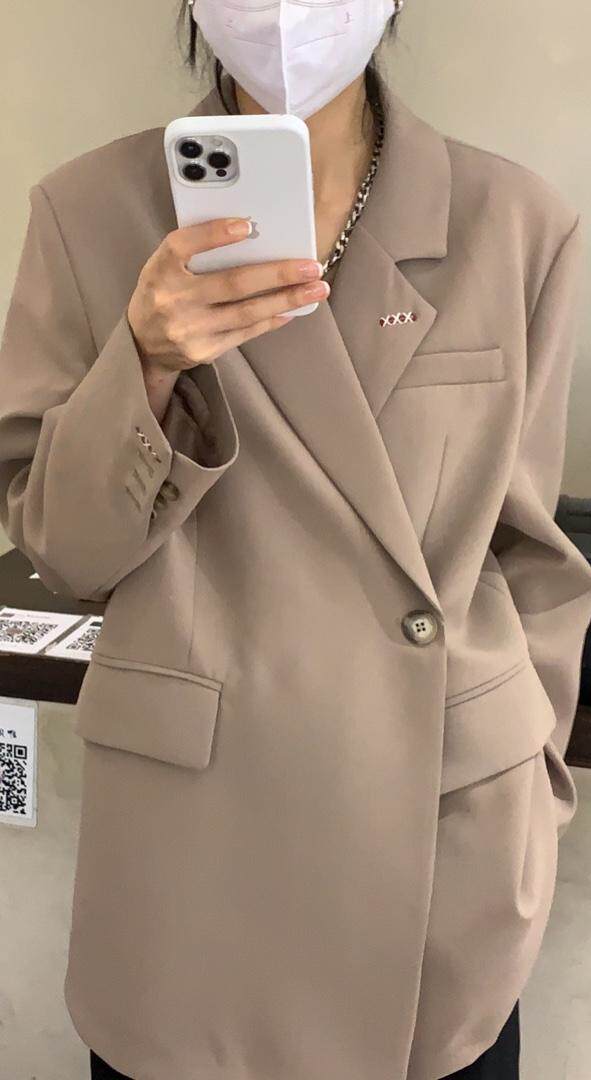 3156#红线西装版型无敌，女装西装，mm+ 里墨恩