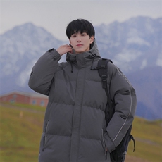 港风潮牌新款连帽棉服潮流保暖棉衣M081-P90，男装棉衣，星座717
