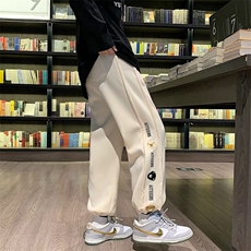 218-1-P40-CK1008新款时尚休闲潮男百搭束脚裤，男装休闲裤，四季星座218-1
