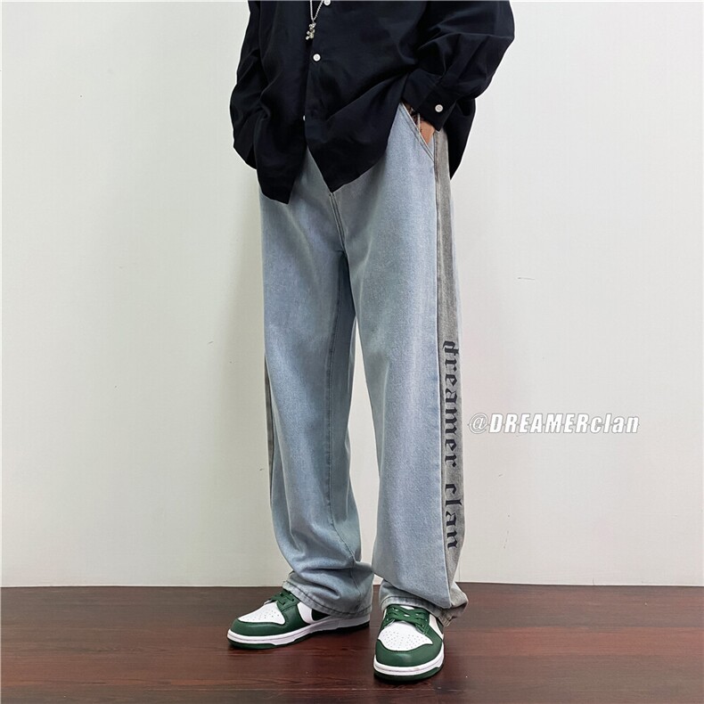 k815-p55-控78M-5XL现货有加绒高阶ins宽松牛仔裤cityboy,男装牛仔裤,星座116