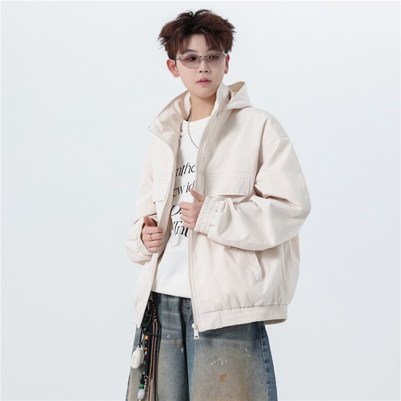 JK009无影墙春季工装美式游骑兵夹克聚酯纤维(M-5XL)TP55，男装夹克，电商A088