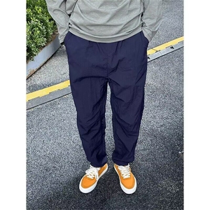 机能工装裤男款春秋季新款松紧腰登山裤微锥修身防水伞兵裤冲锋裤图片