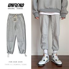 @秋季款MP风韩版直筒休闲卫裤2078/P50限69，男装休闲裤，电商B350