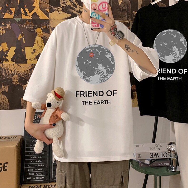 Q11254-P30春夏季七分袖t恤男大码五分袖男短袖中袖,男装T恤,电商A040