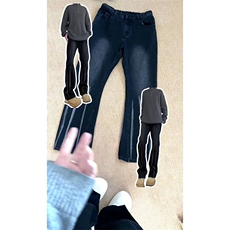 美式ins高街hiphop微喇扎染牛仔裤货号K2313P55控78，男装牛仔裤，电商A063