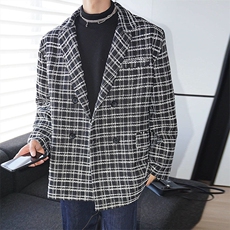 高质量小香风西装领外套J39，男装西服套装，星座516A
