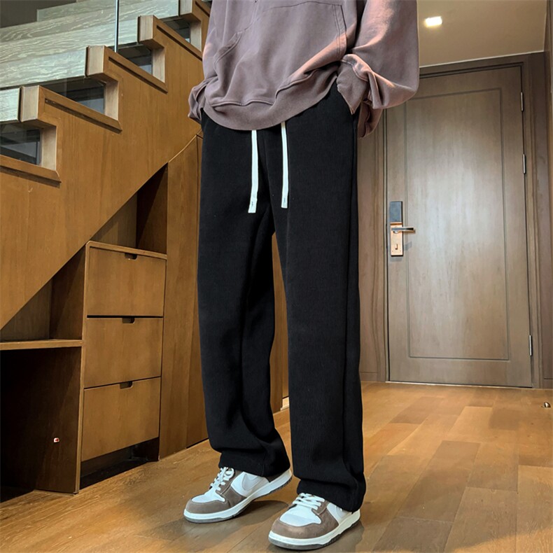 冬季加绒加厚休闲裤男直筒阔腿运动裤K11-P48加绒P58控68加绒控78,女装休闲裤,星座209-2