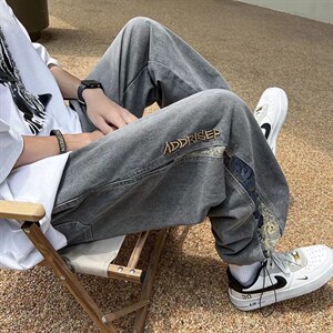 2023年新款男直筒休闲牛仔裤N661P42，男装牛仔裤，星座1116-2