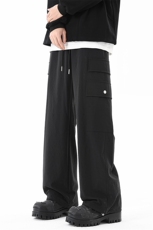 高点击工装港风新款男宽松运动长裤X416b-1-KL909-特P38控68，男装工装外套，星座416B-1
