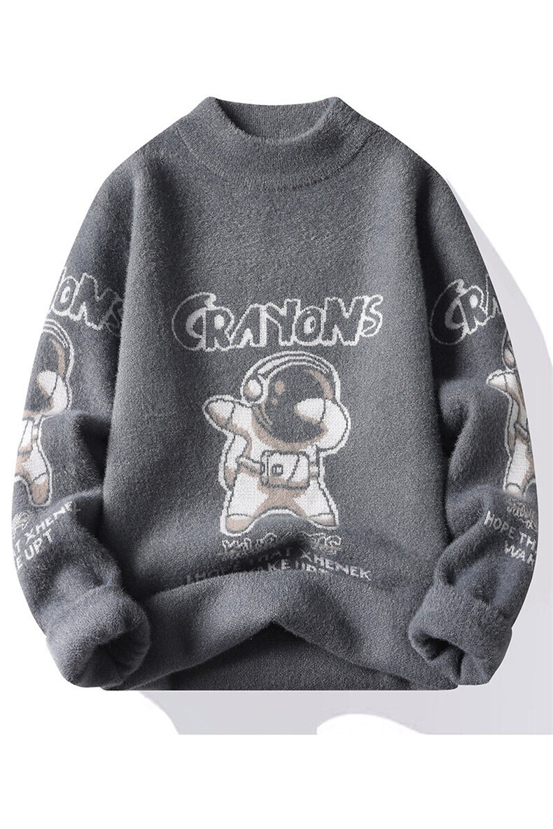 2024【新品】秋冬新款男士仿貂绒针织衫潮流百搭毛衣-M5097-P38,男装针织衫/毛衣,星座1105