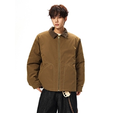 新款高街大口袋工装加棉舒适夹克棉衣外套男M24993-特P85控158，男装夹克，电商A001-1