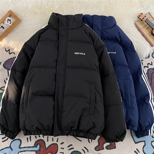 冬季设计感休闲宽松棉服外套男女情侣保暖棉衣  WM04 P95图片