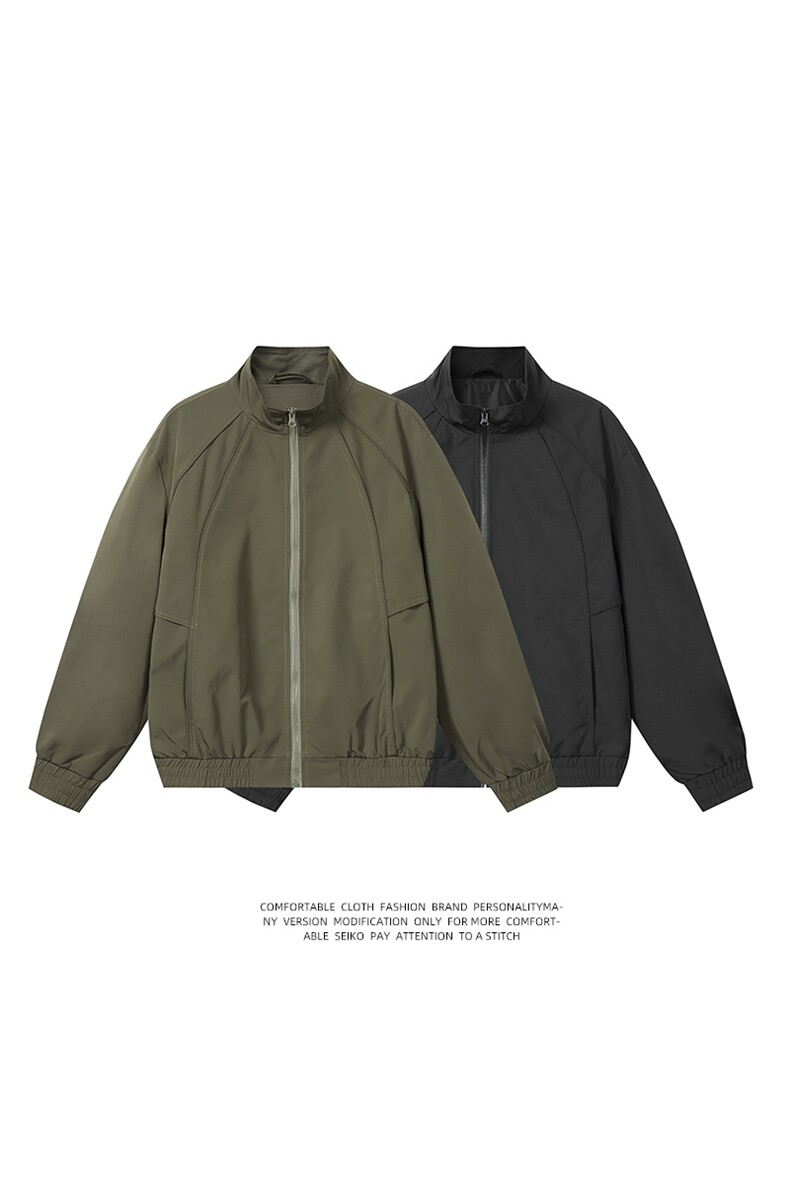 韩版秋装外套行政上衣服潮牌痞帅休闲立领工装夹克JK9213P90控138,男装夹克,星座914
