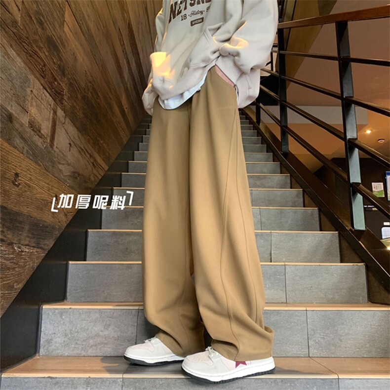 XZ616冬季新款加厚毛呢休闲裤TY448P55控68,男装休闲裤,星座512A（原616）