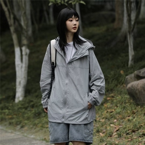 夏季薄款防晒衣男女韩版潮流连帽速干帅2023新款ins外套W4945-P45图片