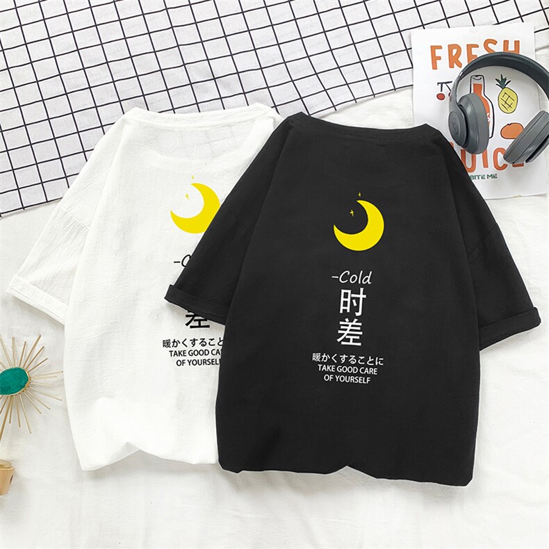 YT26047-P30 亚短袖t恤男大码五分袖男宽松七分袖 港风摆拍图片