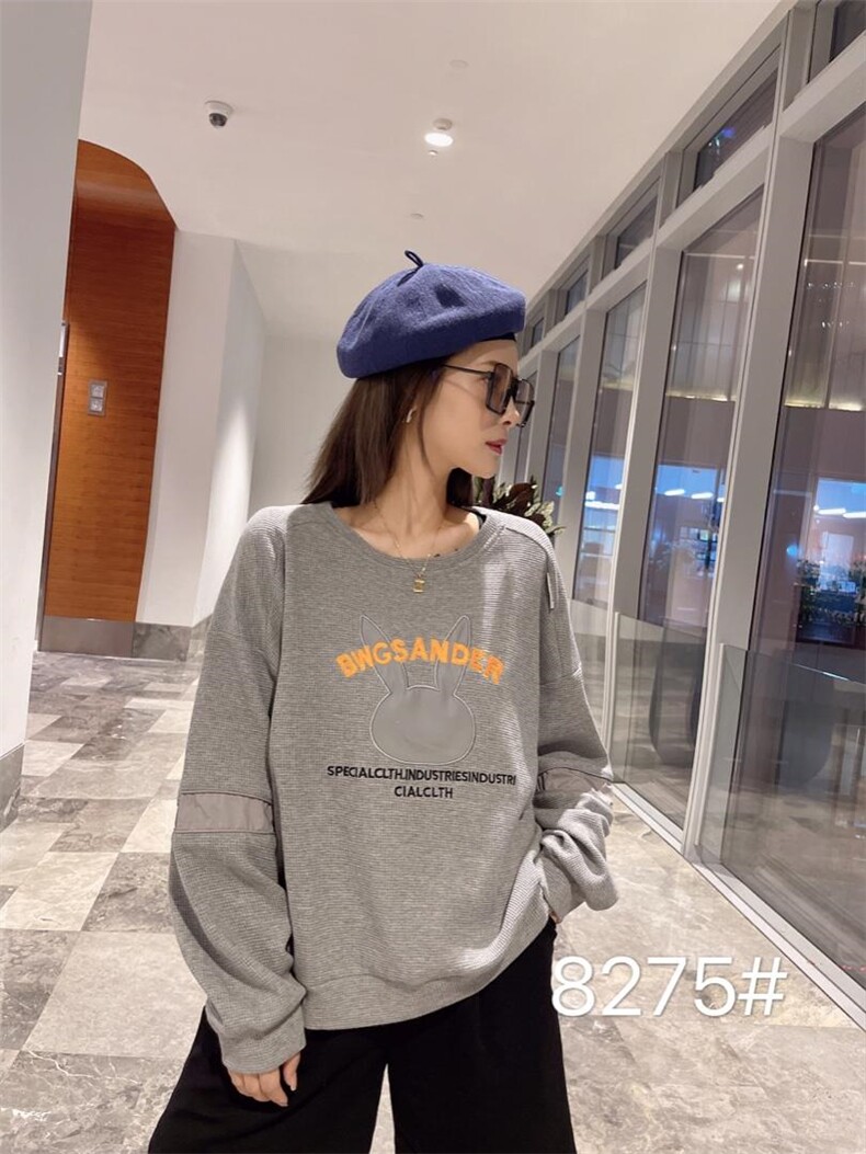 2021秋季新款刺绣卫衣，女装卫衣/绒衫，柏旺阁