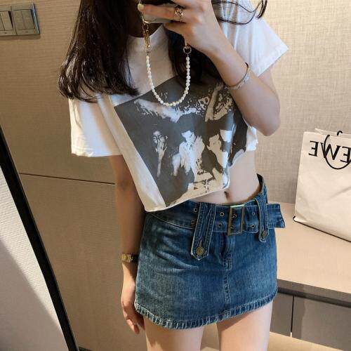 辣妹牛仔裙，女装，XTZ style