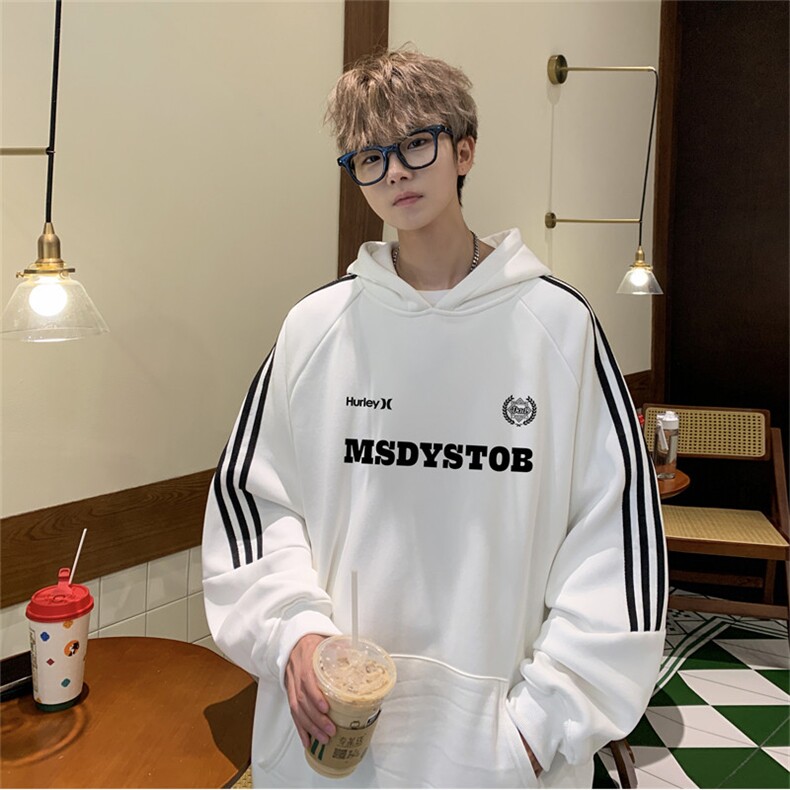 条纹连帽卫衣SWY2492-P55控8850棉,男装卫衣,电商B370