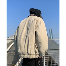 高街美式翻领棉服男冬季帅气夹克外套保暖休闲夹棉衣JM8022P80，男装棉衣，星座1116-2