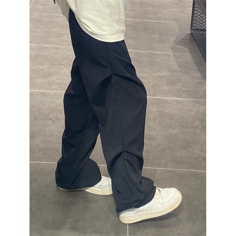 【网图有货】美式机能褶皱工装裤男款黑色速干裤子KZC26WW-特P45,男装工装外套,星座1007（原301D）