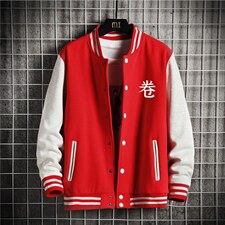 秋季新款棒球服卫衣大码宽松潮流夹克外套XZ102A-4-Q8989-P55，男装夹克，星座211-2