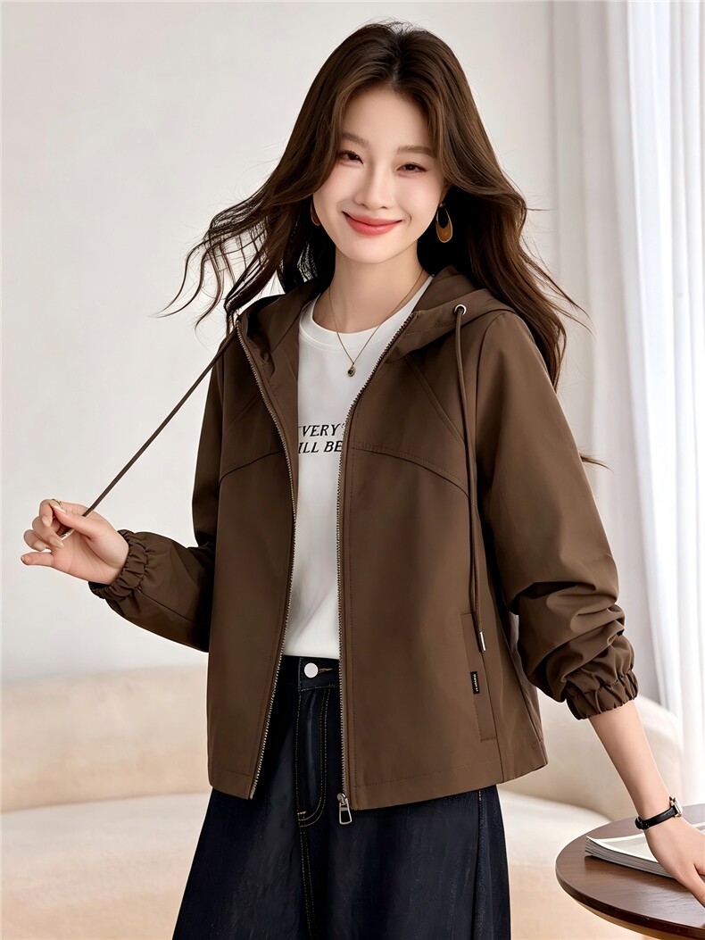 现货！！！新品2026秋季新款休闲时尚外套女,女装短外套,以桐