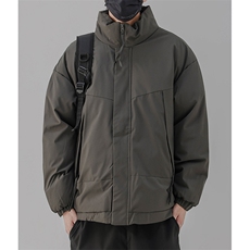 现货美式高街休闲夹克冬季立领纯色三防户外工装加厚棉服外套，男装夹克，电商A486