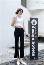 夏季新款显高显瘦微喇裤，其它，雪莉·金