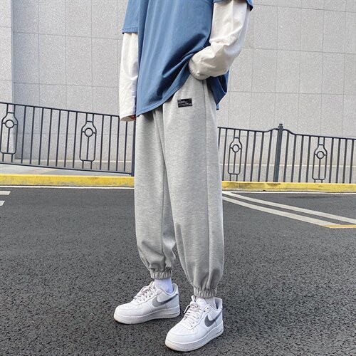加绒2023秋冬卫裤高弹健康布聚酯纤维WK606-1-P25加绒批30，男装休闲裤，星座718-1