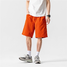 轻薄凉感美式铆钉复古多口袋宽松工装短裤男阔腿五分裤D501/P35，男装牛仔裤，星座206（原A221）