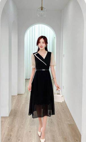 夏季连衣裙，女装连衣裙，樱·之秀