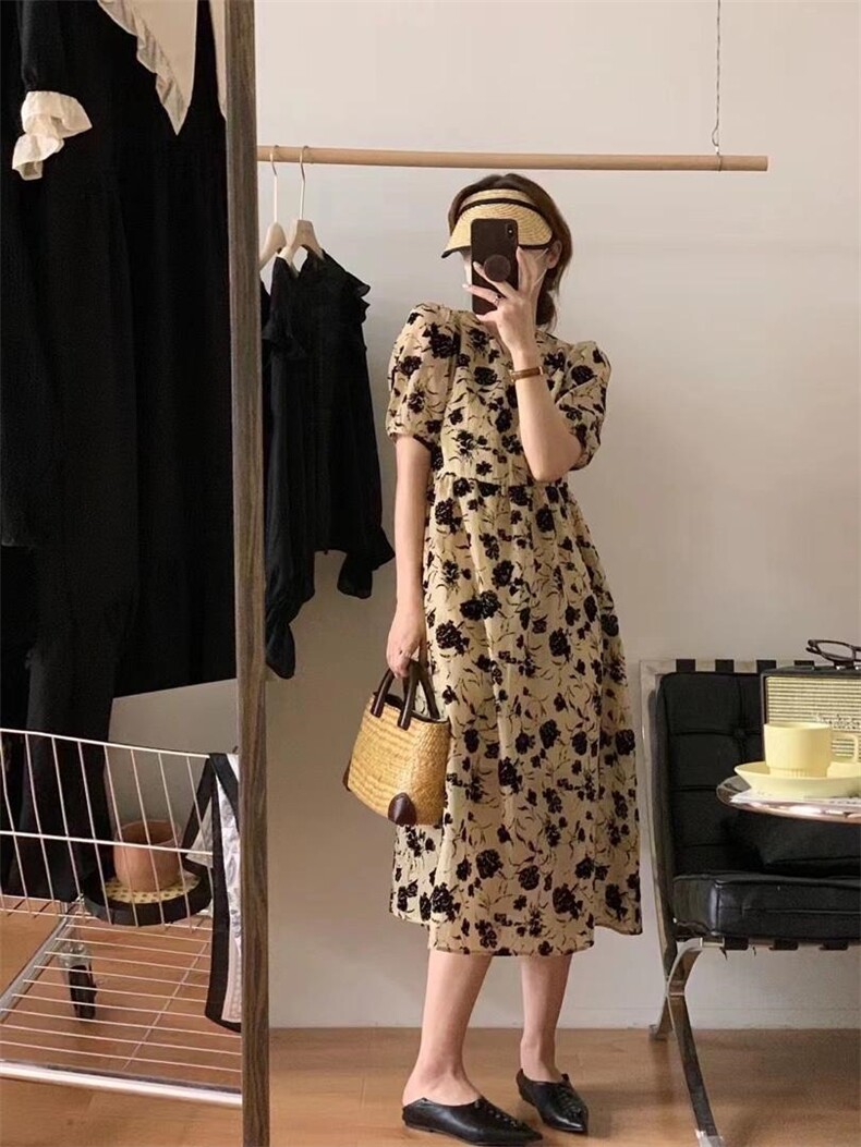 IMIZ｜NEW韩系植绒娃娃裙，其它，IMIZ