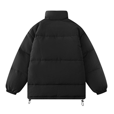 25冬季休闲纯色百搭男女舒适宽松羽绒服潮牌帅气外套28351-特P180，男装羽绒服，电商B306