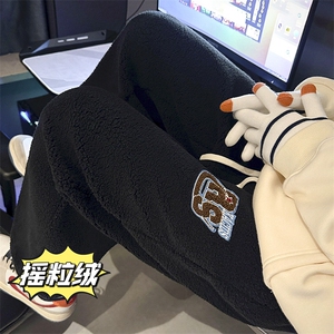 冬季加绒加厚摇粒闲保暖休闲裤712-kk341 P55图片