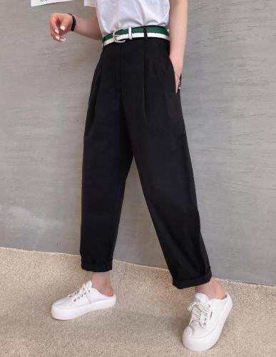 三色老爹裤，女装，哈尼仙贝